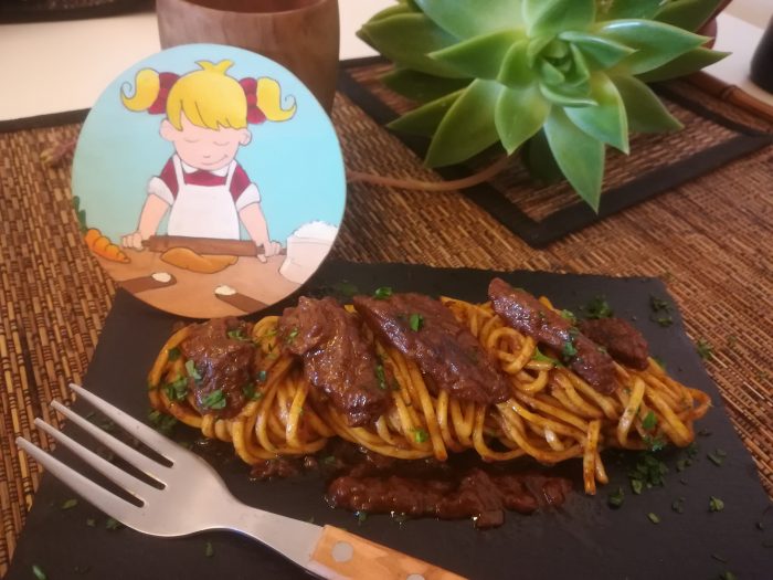 Tagliolini al Gulash Ungherese – con Fondo Bruno
