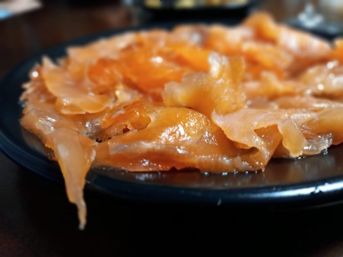 Gravlax : Salmone Marinato alla Svedese, a Secco